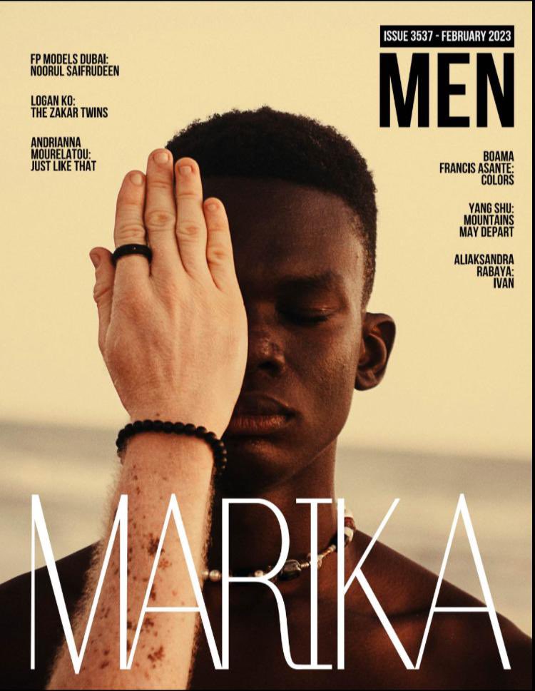 My boy’s work got featured on the cover of Marika Magazine! Proud of this @mowthecreative 🔥

Model: @Kwabenakyereh_