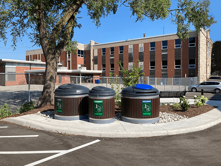Beautify Any Environment.

In addition to being a beautiful addition to any property, the accessibility of all Molok® containers allows customers to easily dispose of their waste, creating a more attractive and clean atmosphere outside of any location.