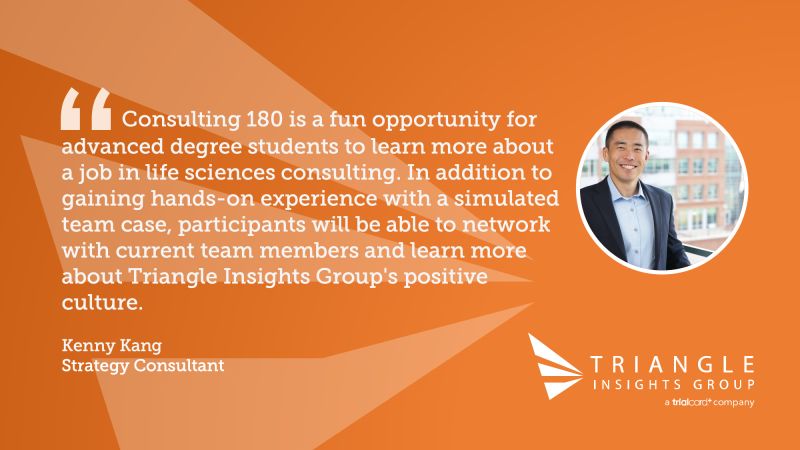 TriangleInsight's tweet image. Our Consulting 180 PhD Program is back for 2023! From April 20-21 at our Durham, NC headquarters, doctoral candidates will have the opportunity to gain a first-hand look into life science consulting with this immersive program. Apply by March 3rd: bit.ly/3xM4Siu