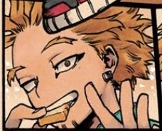 saw the tl discuss how horikoshi draws his older characters differently than the younger ones especially by the nose shape, and it's got me thinking about how he draws hawks 👀
keigo is in his 20s but he doesn't have a very defined nose bridge, he's def babyfaced! cute &lt;3 