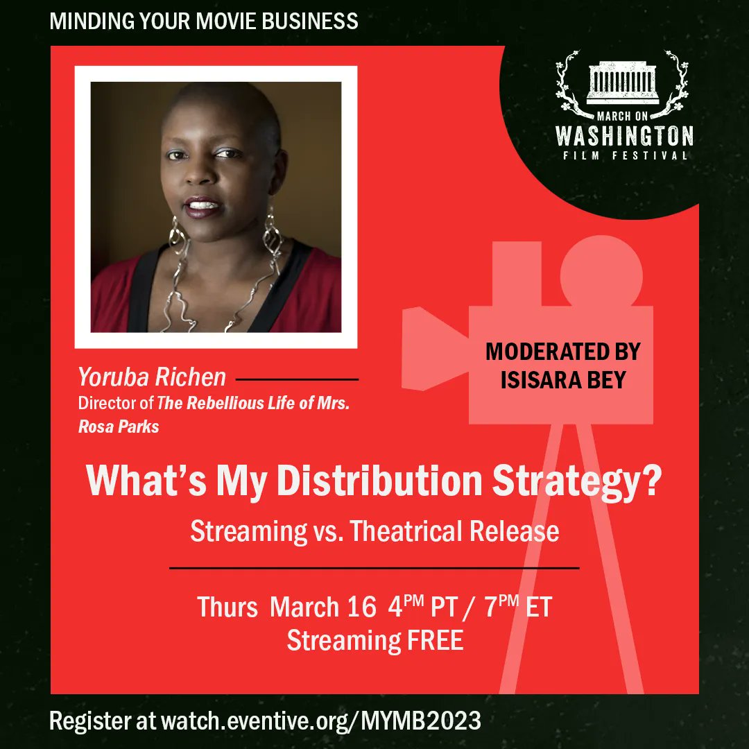 firelightmedia's tweet image. .@MoWFilmFest presents a free, virtual workshop series for emerging filmmakers. The first workshop is March 16 on distribution with #DocLabAlum @redrubes14, award-winning documentary filmmaker with work featured on Netflix &amp;amp; HBO. Register for free here: bit.ly/3lKiDvl
