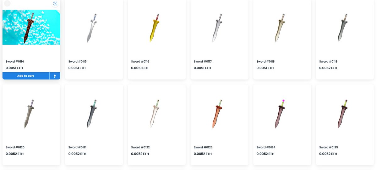 Sandycool166's tweet photo. Sword series listed on @opnesea
https://t.co/UaClb1Xisl

#NFTGiveaways #NFTCommunity #nftart #NFTsales #NFTartists #NFTcollections #NFTs
#Domains #ElonMuskTwitter 
#Binance $Shik https://t.co/bOTOeuEazZ