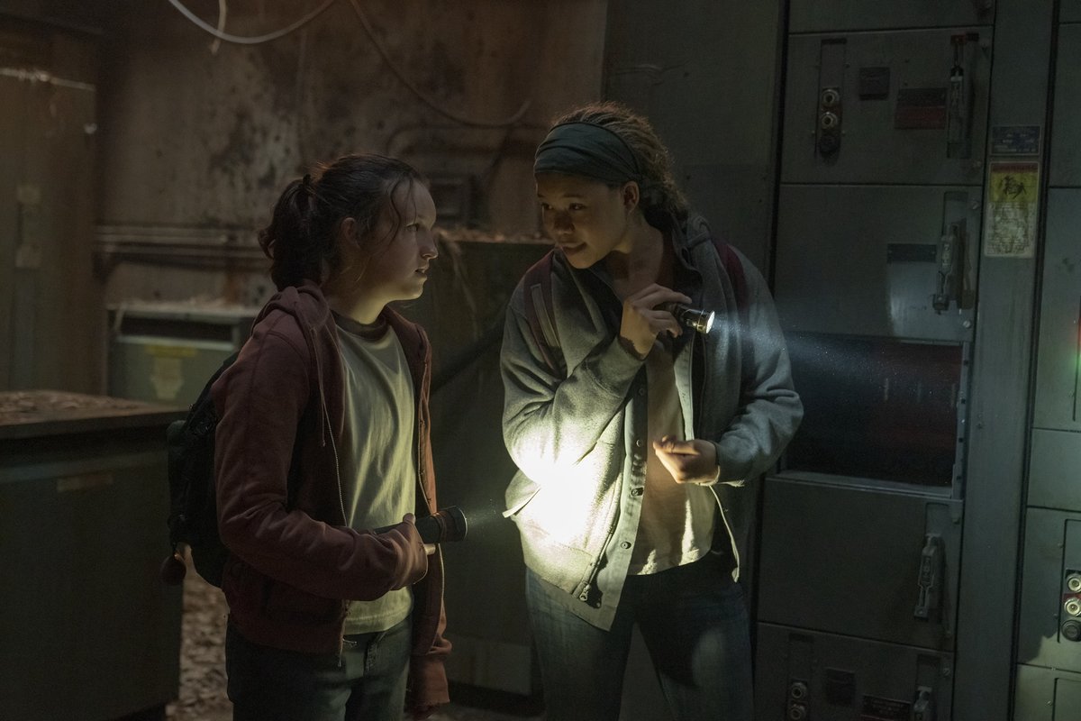TheLastofUsNews's tweet photo. NEW promo photos

Episode 7 Left Behind

Bella Ramsey (Ellie) and Storm Reid (Riley)

Sunday on HBO Max
#thelastofus https://t.co/2bgRELZnOJ