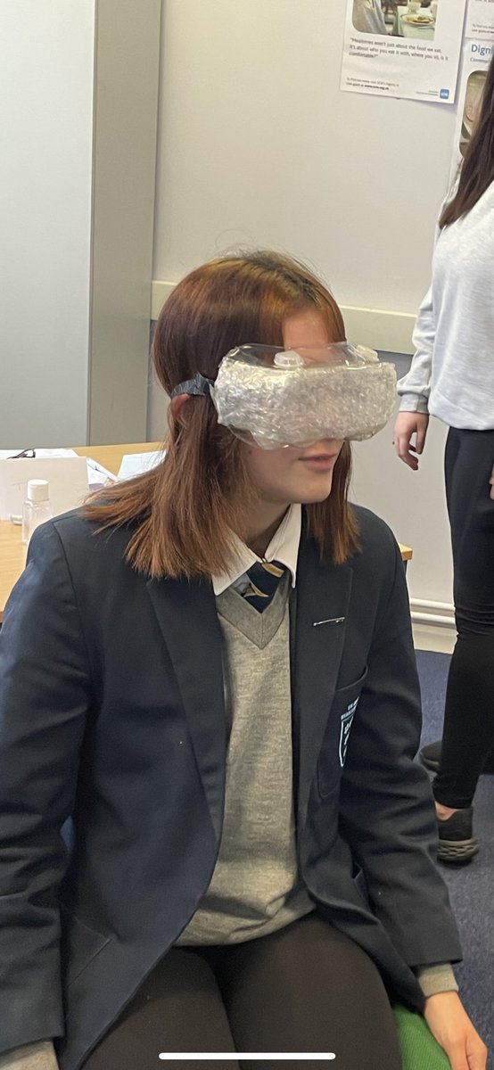 TmwsHSCCD's tweet photo. Year 11 HSC where welcomed by New Concept Care and Nursing LTD this morning. We gained an insight in to careers on offer in the sector and got to experience how others feel with with visual impairment and disabilities. #care #healthandsocialcare #careers #inclusion #carevalues https://t.co/O4Vs3vYoS4