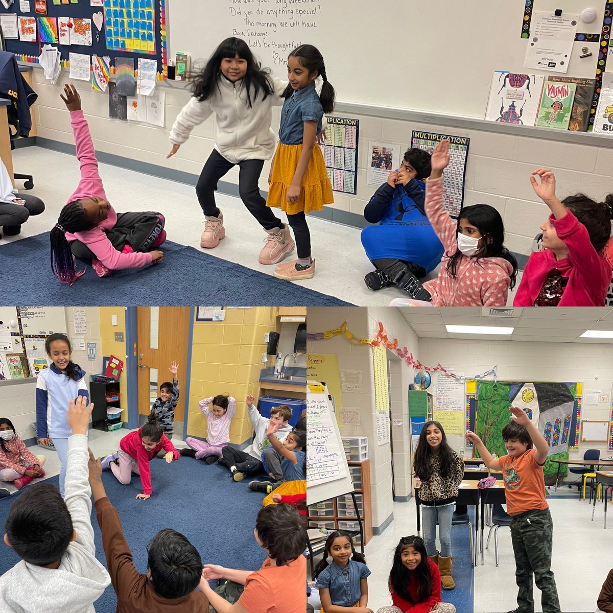 We had so much ch fun playing Mold the Clay at morning meeting!