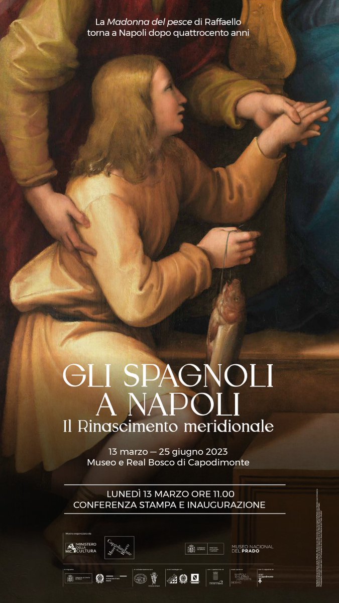 La Madonna del pesce di Raffaello 🎨 torna a Napoli dopo quattrocento anni.

🇪🇸🤝🇮🇹

📸 <a href="/Capodimonte_mus/">MuseoBoscoCapodimont</a>