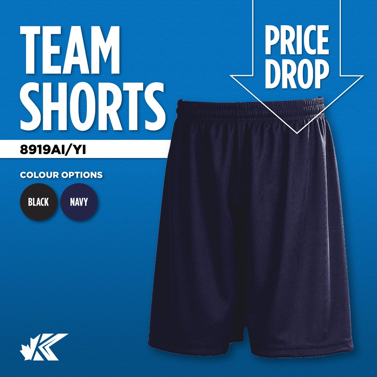 Our newly priced Micro-Mesh Team Shorts will be available by April 1st 🤩

Contact your sales rep to book your order today!

#KobeSportswear #PerformanceWear