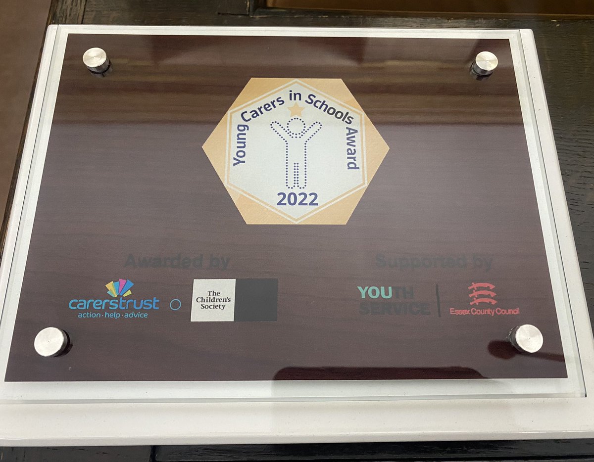 Well done to Holly Trees Primary School on their bronze “Young Carers in School” award, in recognition of their efforts to support young carers. Great to hear other schools in Brentwood have signed up and are working towards the award too. #youngcarers #Brentwood <a href="/HollyTreesPTA/">Holly Trees PTA</a>