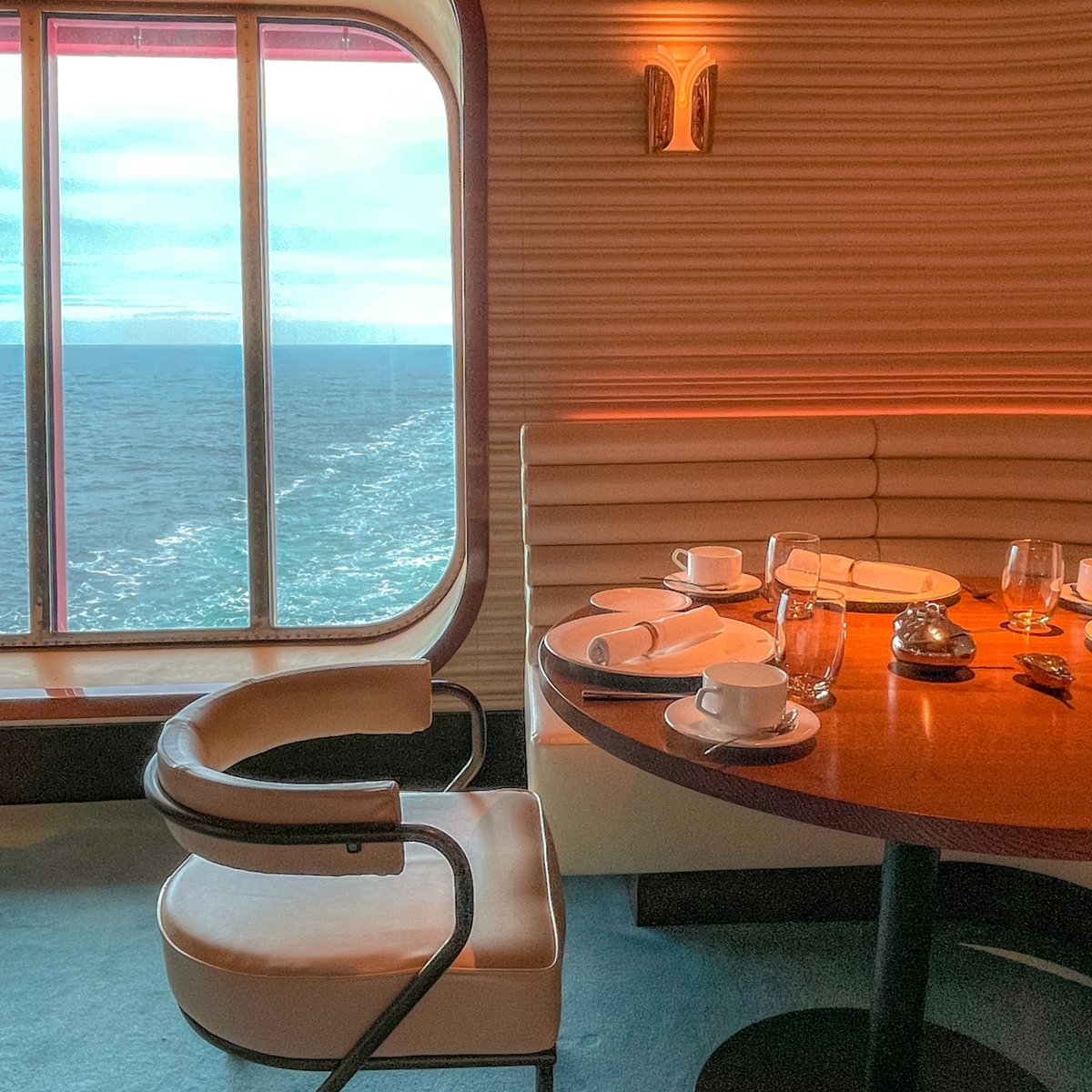 Cruise_118's tweet photo. Brunch forms a key part of every day on board @virginvoyages #ValiantLady –and why not!Our highlight has to be The Wake brunch.Not only is the venue stunning with views out across the wake but it serves truly incredible food and great service. Top tip-you must try the crêpe cake! https://t.co/DV2b4HKRP5