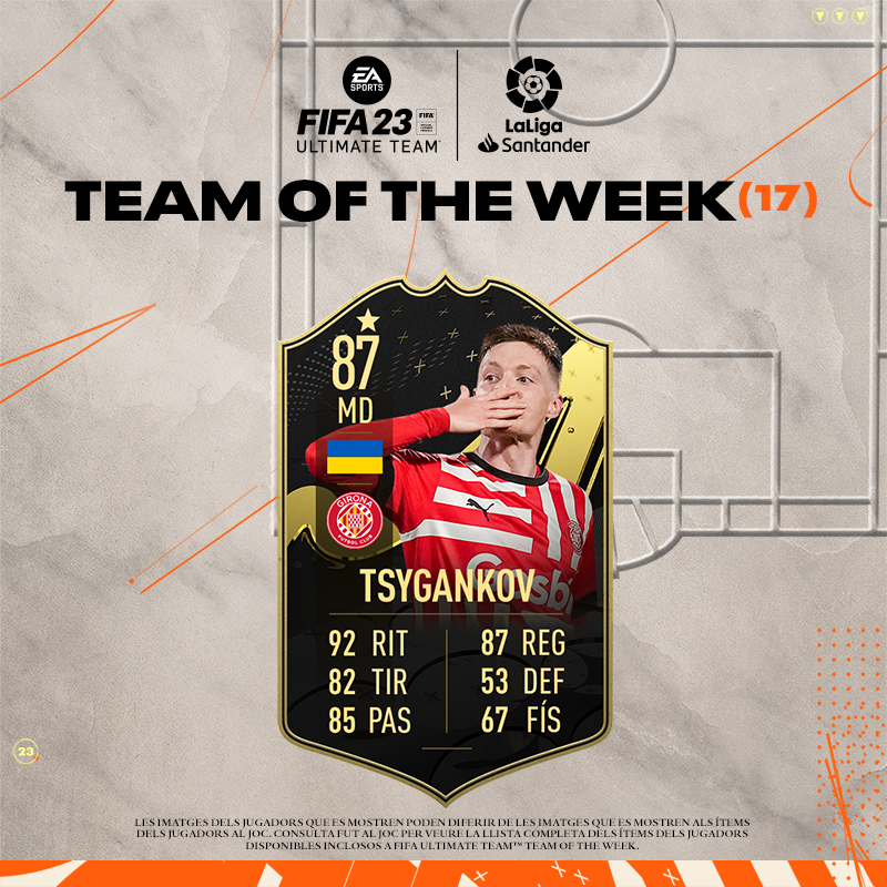 Per celebrar que Tsygankov està al #TOTW, sortegem una samarreta i una bufanda!❤️🤍🙌                     

Si vols participar...
1️⃣Fes RT🔃
2️⃣Segueix-nos
3️⃣Segueix a @EASPORTSEsp

✅Menciona els teus amics per multiplicar les teves opcions!
Bases legals: epr.ms/3IeX2mz
