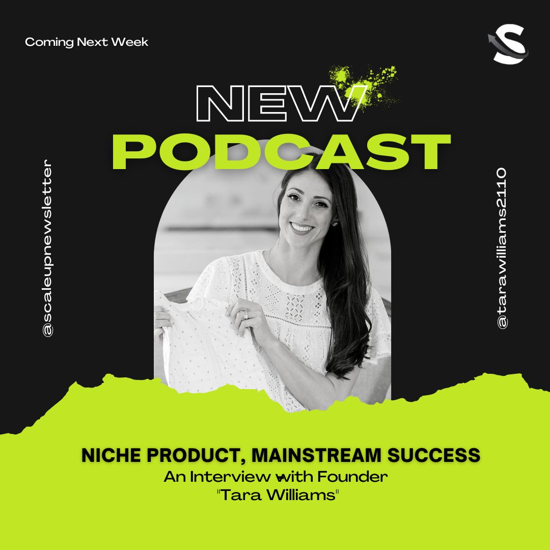 scaleup101's tweet image. Get ready to dream big with @dreamlandbabyco&apos;s founder, Tara Williams💤 
Our newest episode is coming your way next week, and trust us, you won&apos;t want to snooze on it 😴 

#eCommSimplified #DreamlandBabyCo #SharkTank #podcast #ecommerce #dtc #dtcbrands #digitalmarketing