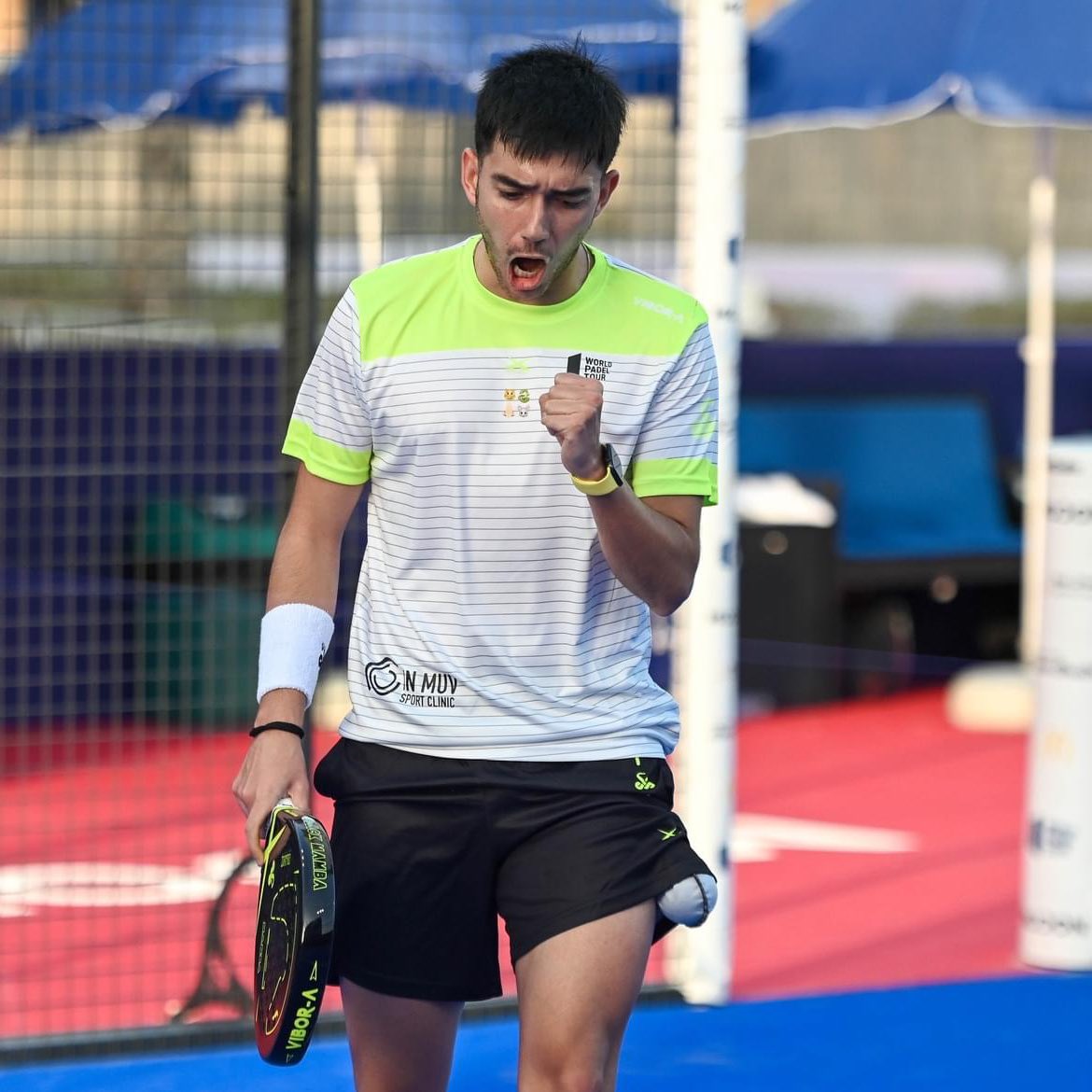 ¡𝗢𝗖𝗧𝗔𝗩𝗢𝗦!

Felices de empezar la temporada y el #WPTAbuDhabiMaster con una victoria muy peleada. Mañana, a seguir dando guerra contra Stupa y Di Nenno en el segundo turno de la tarde 💪🏼