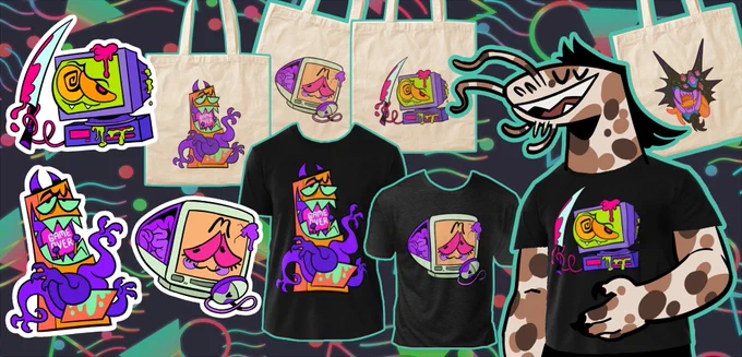 new shiny tweet for boosting my redbubble shop x^)
i add new things to it every now and then, here's only a few i wanted to highlight! 
check it out if you want! :^) your support super helps!
&gt;&gt; https://t.co/y9LcIBQAGP 