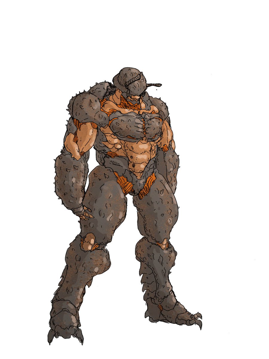 Paul0tron's tweet image. Challenge! Draw a bugman and show me!