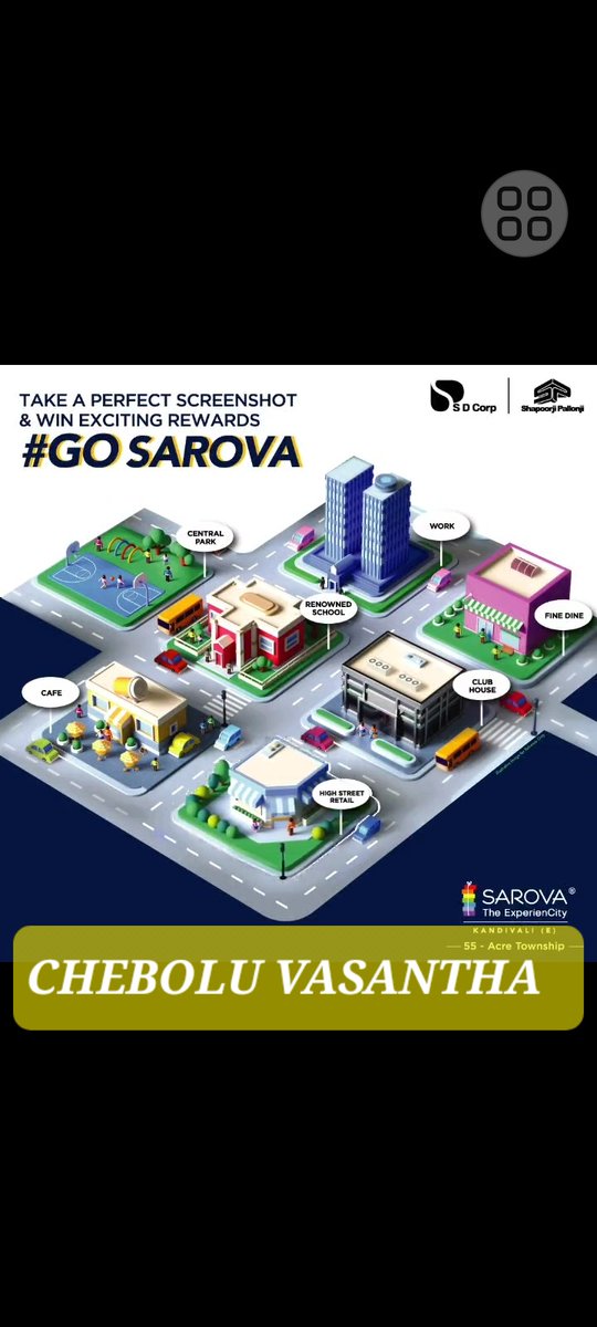 @SDCorpOfficial Here is my perfect screenshot. 

#SDCorp #Sarova #LifeAtEveryAge #GoSarova #township #ContestAnnouncement  #ShapoorjiPallonji @SDCorpOfficial

Join,
@AtulTankha5
@itsPriynkaM 
@kmcheb12