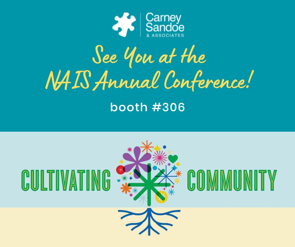 Vegas, baby!🎲

We’re thrilled to be back at the NAIS Annual Conference this year. A whole group of CS&A team members will be on site and we can’t wait to connect!

Visit our booth in the exhibit hall to say hello and grab some cool swag.

#NAISAC #carneysandoe