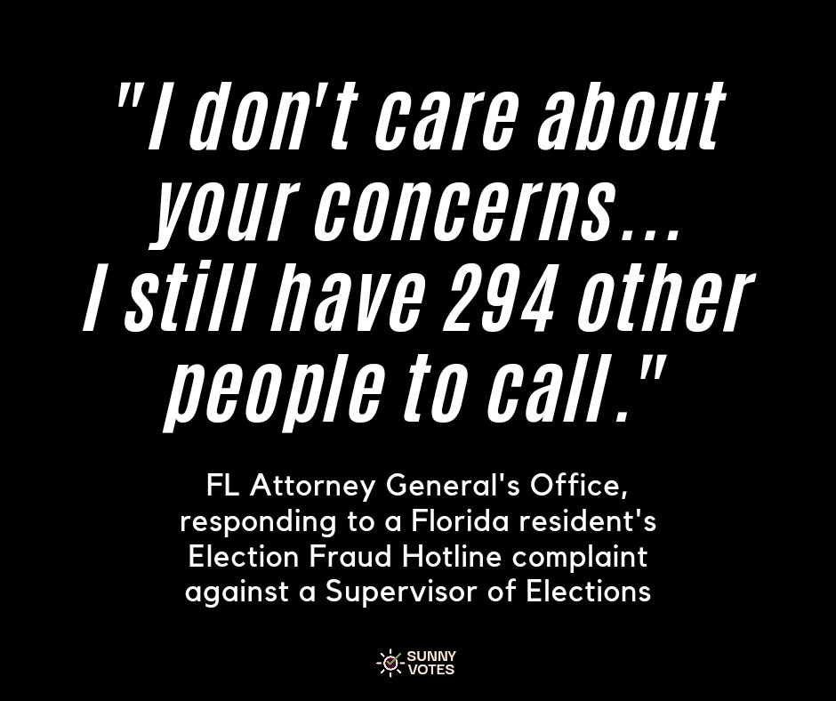 SunnyVotesFL's tweet photo. When no one takes responsibility for holding elected officials accountable, are our elections still considered the "Gold Standard"? 🤔 #foolsgold #floridaelections #sunnyvotes

https://t.co/Mh230lcukY https://t.co/LUtrQh3cid
