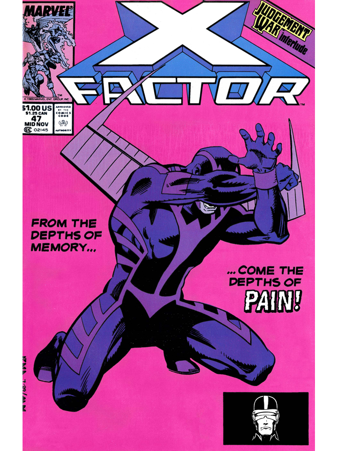 Classic X Men On Twitter X Factor 47 Cover Dated November 1989 classic-x-men-on-twitter-x-factor-47-cover-dated-november-1989