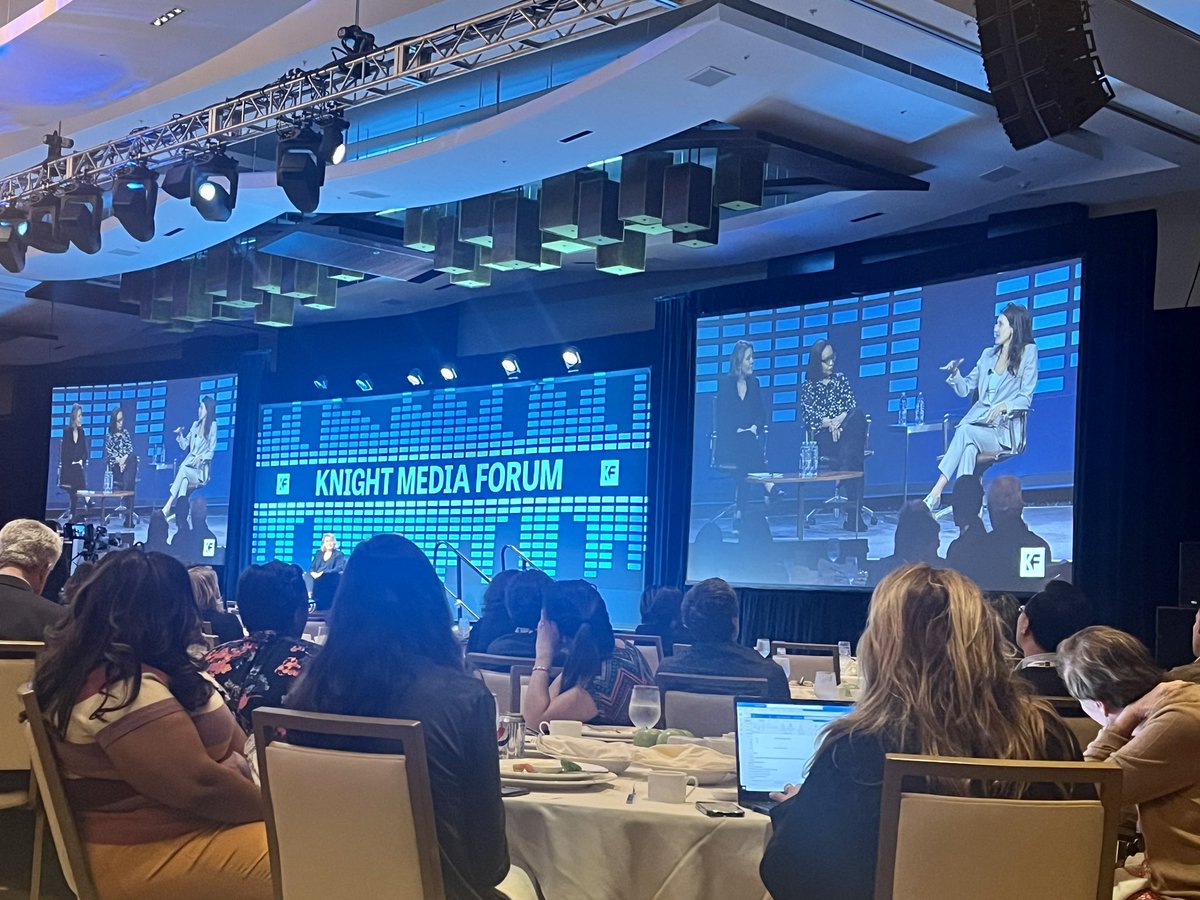 Ramona Giwargis (@ramonagiwargis) on Twitter photo A great discussion today at <a href="/knightfdn/">Knight Foundation</a>’s Knight Media Forum in Miami, moderated by <a href="/JournalismProj/">American Journalism Project</a> CEO <a href="/SarabethBerman/">Sarabeth Berman</a>, about how newsrooms can grow and scale. We’re bringing back ideas and inspiration to expand <a href="/SJSpotlight/">San José Spotlight</a>! A great discussion today at <a href="/knightfdn/">Knight Foundation</a>’s Knight Media Forum in Miami, moderated by <a href="/JournalismProj/">American Journalism Project</a> CEO <a href="/SarabethBerman/">Sarabeth Berman</a>, about how newsrooms can grow and scale. We’re bringing back ideas and inspiration to expand <a href="/SJSpotlight/">San José Spotlight</a>!