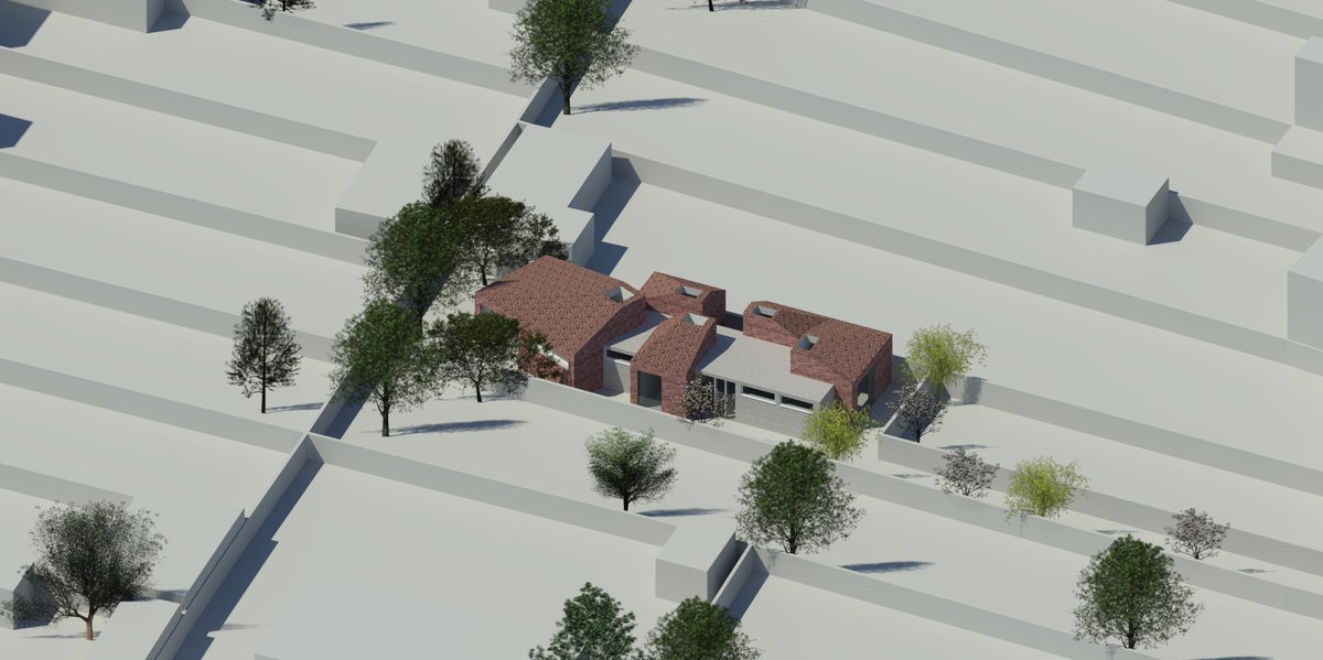 UrbanRandD's tweet photo. A work-in-progress #design for a quality 4-bed family home on an end-of-garden plot in #bexley.  

With estimated pre-tax earnings of over £350k, this Landowner will generate a 50% increase in yield compared to selling as land-with-planning.  

Develop your land with Urban R+D.🧠 https://t.co/F1PBbYkCKW