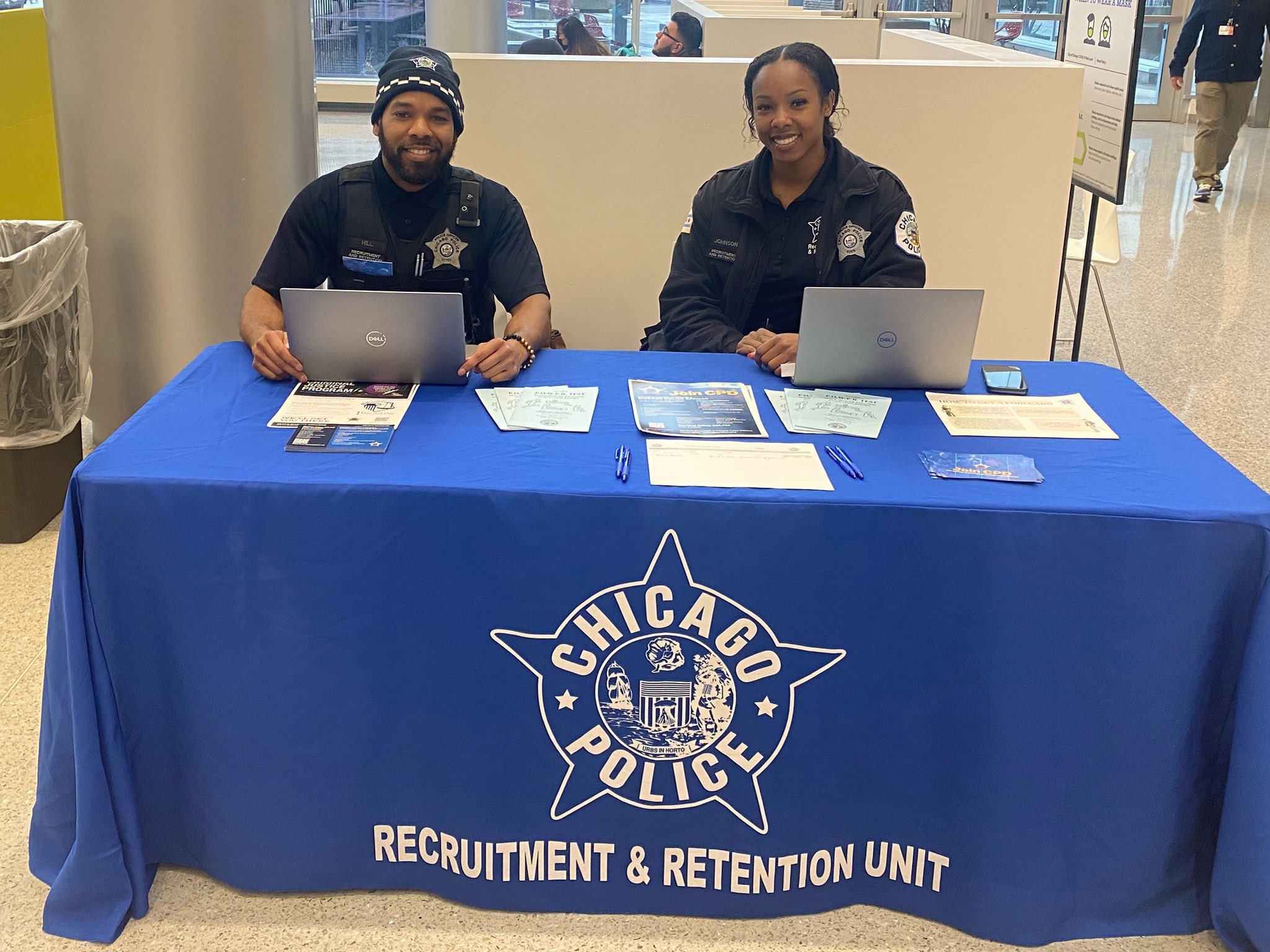 Join CPD on Twitter "Join Recruiters Officer Hill and Officer Johnson