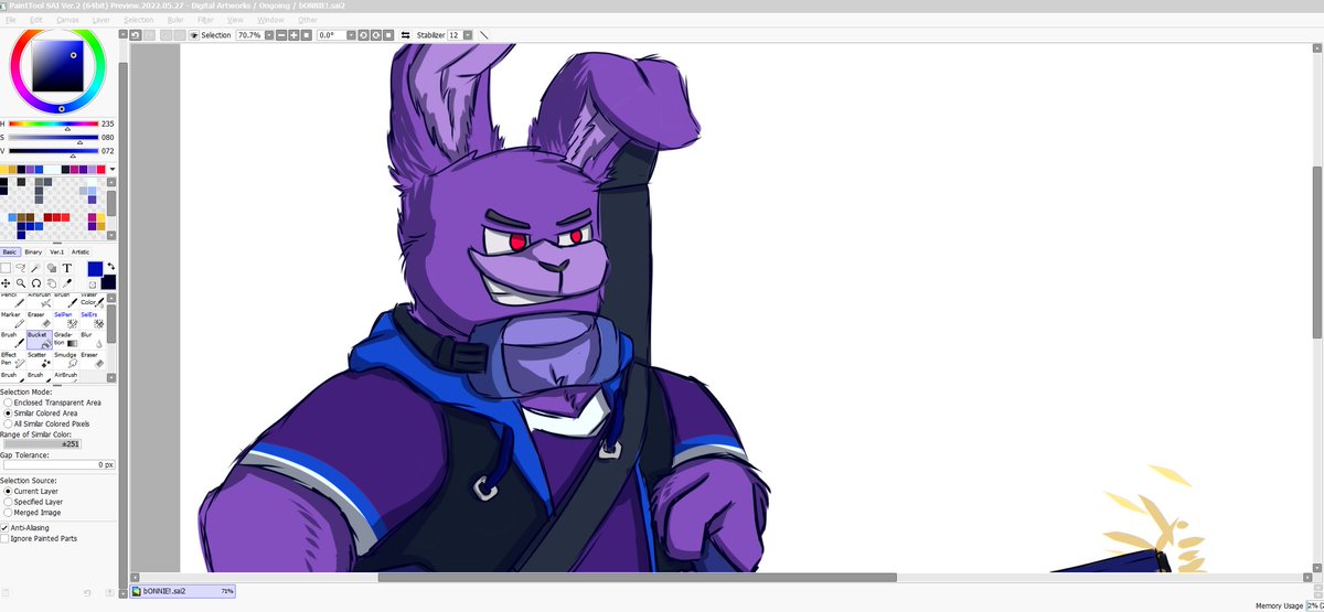 FFreddy220's tweet photo. Also here's a little WIP
it ain't done but what should I use for the background? https://t.co/5Qd3UdV0DO
