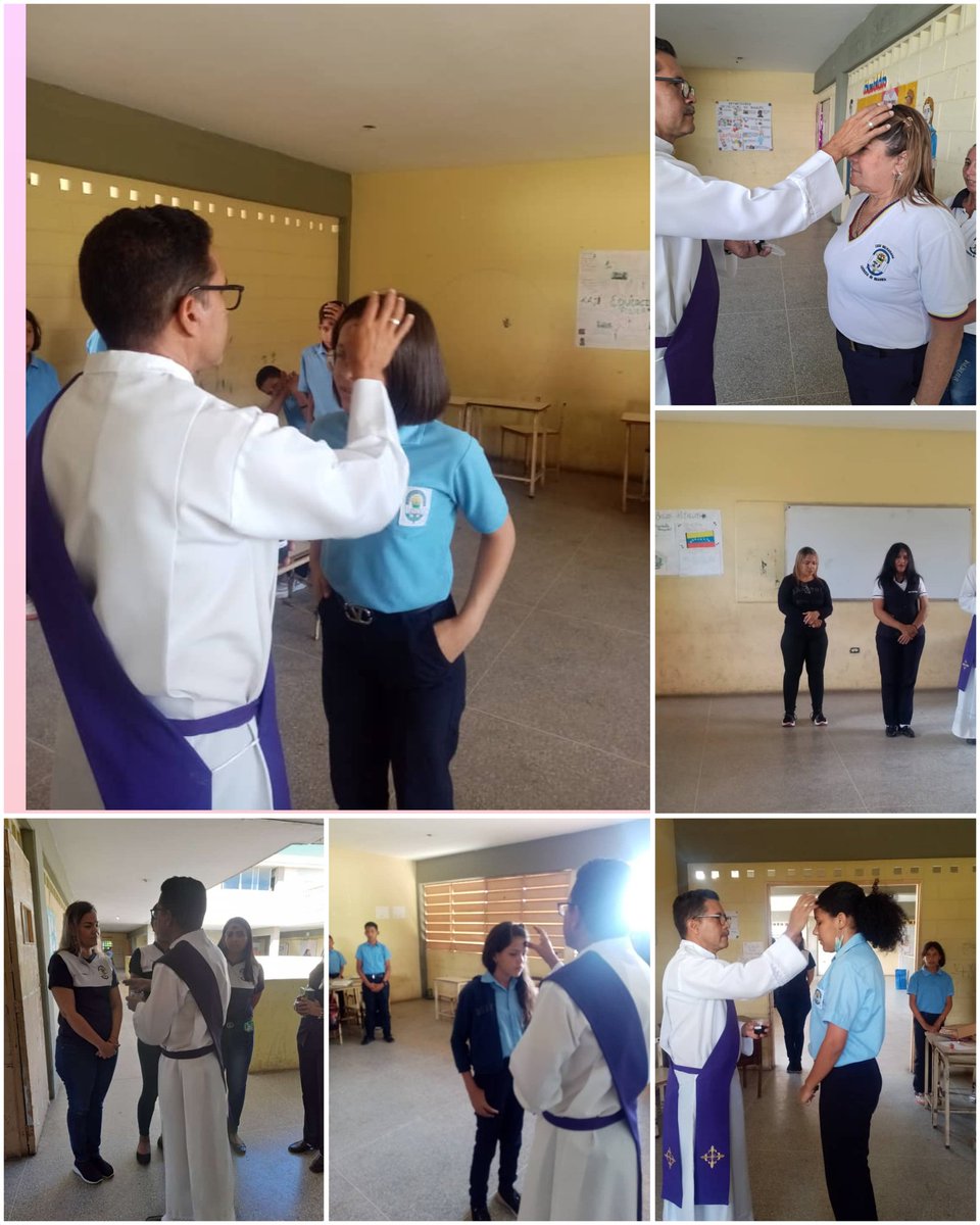 Falcon_Educa's tweet photo. #22Febrero Miércoles de ceniza Instituciones Educativas del estado Falcón inician la cuaresma preparándose para  recibir la Semana Santa revivir la pasión, muerte y resurección del señor Jesucristo.

↪️E.P.B y L.N Lucrecia de Guardia Municipio Miranda.

@_LaAvanzadora https://t.co/PW3P6wed5y