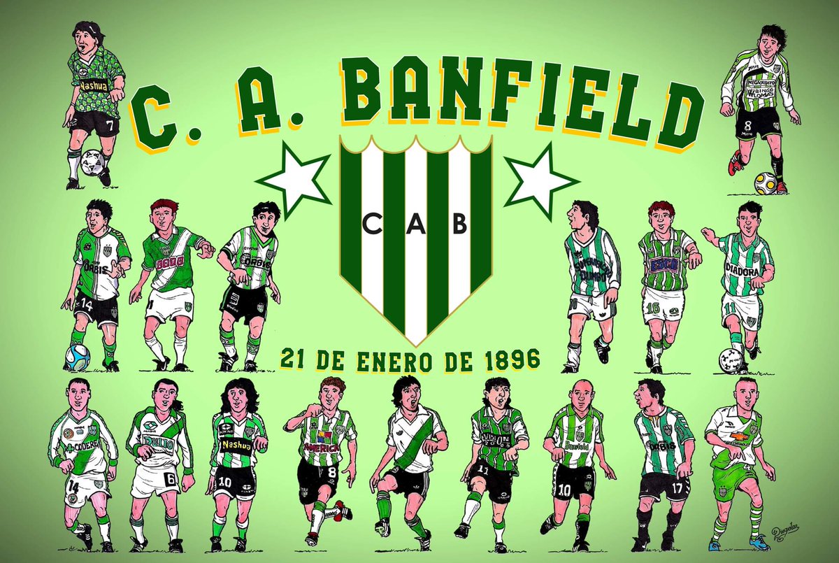 DiegolanDibujos's tweet photo. #clubatleticobanfield #Banfield #eltaladro #futbol #argentina #Diegolan #Dibujos https://t.co/Pj2FHvtx5l