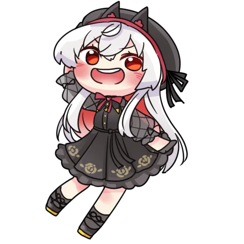 リボンの描き忘れに定評がある……\(^o^)/オワタ反省の意を評して透過画像でおいておきましょうぞ 