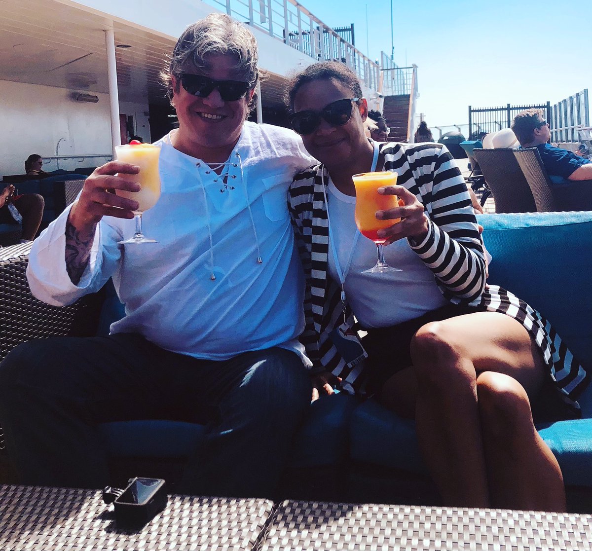windward_to's tweet photo. @CarnivalCruise 
Our first day at sea on the #carnivalcruise we took to #Mexico.  

https://t.co/SdYDfWXK8N

The #CarnivalValor had some good entertainment while crossing the gulf! https://t.co/2MkL3fxVGS