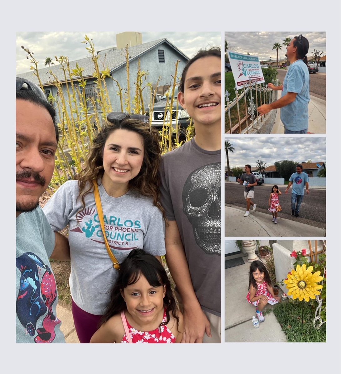 Another day at the doors - seems like we’ve been campaigning for a year straight. With 3 weeks left, I’m extremely thankful for all who have supported, but wanted to give a special shout-out to these three beautiful souls who have given up a lot on this road.