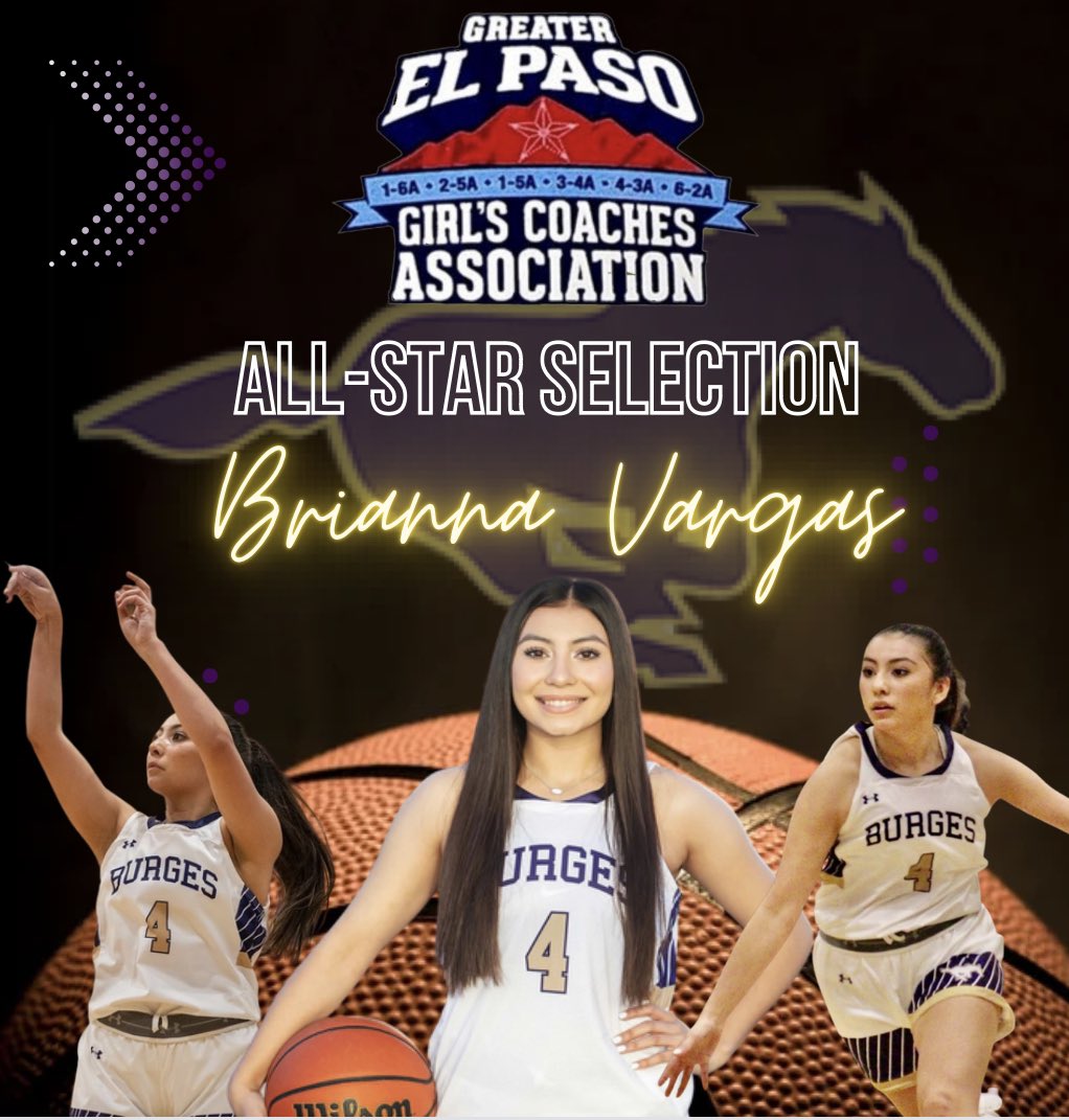 Burges Lady Mustangs BB (@burgesgbb) on Twitter photo Congratulations to Tranyah de Rouen and Brianna Vargas for being selected for the Greater El Paso Girl's Coaches Association All-Star Team!! We are so proud of you! Keep representing Burges and making us proud!! #IOB <a href="/ElCoaches/">Greater El Paso Girls Coaches Association</a> <a href="/EPISDathletics/">EPISD ATHLETICS</a> <a href="/Burges_Mustangs/">Burges_Mustangs</a> <a href="/jason_yturralde/">Jason Yturralde</a> Congratulations to Tranyah de Rouen and Brianna Vargas for being selected for the Greater El Paso Girl's Coaches Association All-Star Team!! We are so proud of you! Keep representing Burges and making us proud!! #IOB <a href="/ElCoaches/">Greater El Paso Girls Coaches Association</a> <a href="/EPISDathletics/">EPISD ATHLETICS</a> <a href="/Burges_Mustangs/">Burges_Mustangs</a> <a href="/jason_yturralde/">Jason Yturralde</a>
