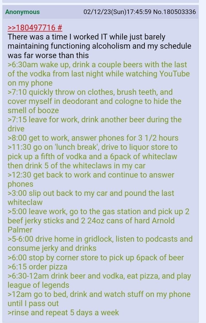 Greentext Poster tweet media