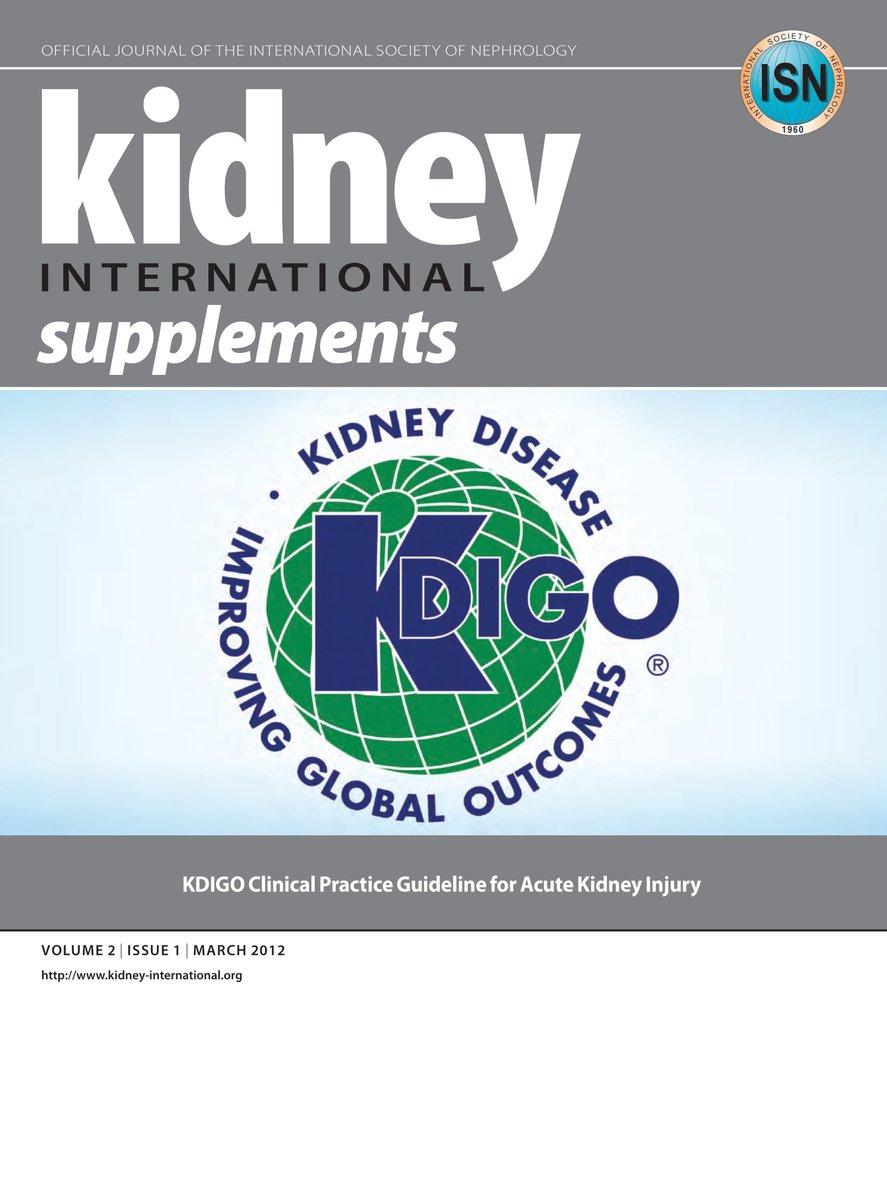 KDIGO (@gokdigo) on Twitter photo KDIGO is pleased to announce the formal launch of an update to its 2012 Acute Kidney Injury (#AKI) Guideline. Matthew James (Canada) and <a href="/MarliesOsterman/">Marlies Ostermann</a> (United Kingdom) will co-chair the guideline update.
Read the full News Release: kdigo.co/AKI-Guideline-… KDIGO is pleased to announce the formal launch of an update to its 2012 Acute Kidney Injury (#AKI) Guideline. Matthew James (Canada) and <a href="/MarliesOsterman/">Marlies Ostermann</a> (United Kingdom) will co-chair the guideline update.
Read the full News Release: kdigo.co/AKI-Guideline-…