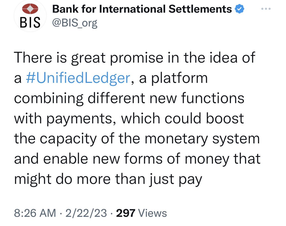 #Bitcoin is the #UnifiedLedger