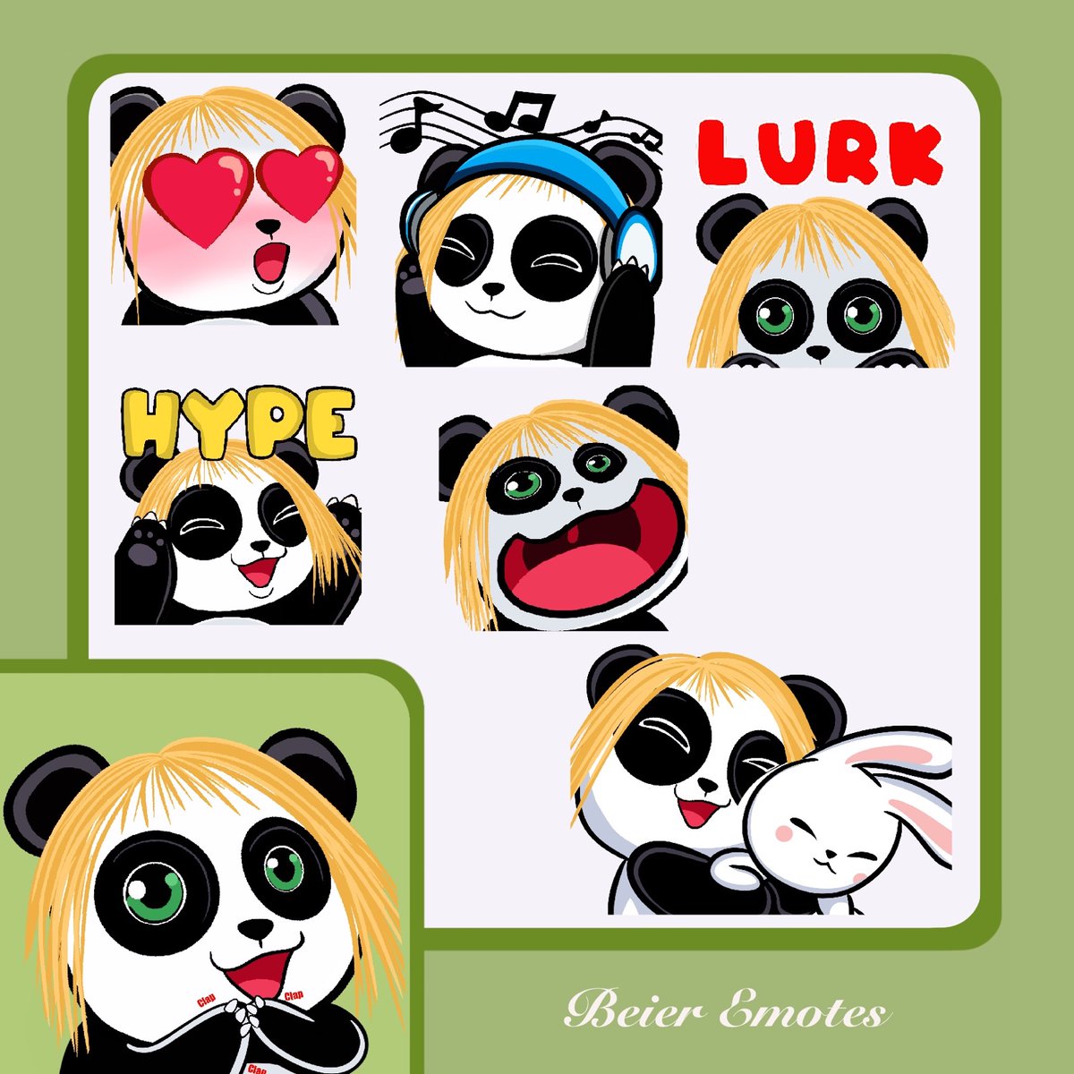 grace_gfx's tweet photo. Commissioned some regular Emotes for an amazing client @psy_KO_lypse ❣️. Thanks for your lovely Shout-Out. 
#twitchstreamer #TwitchAffilate #twitch #Vtuber #VtuberUprsing https://t.co/IgImLNMlhB
