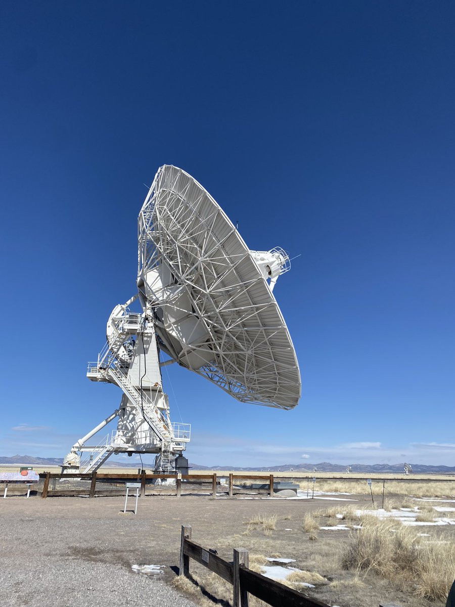samscibelli's tweet photo. Always a treat to visit the @TheNRAO Very Large Array!! ๐๐ก #hiphiparray! https://t.co/5fZIachTQp