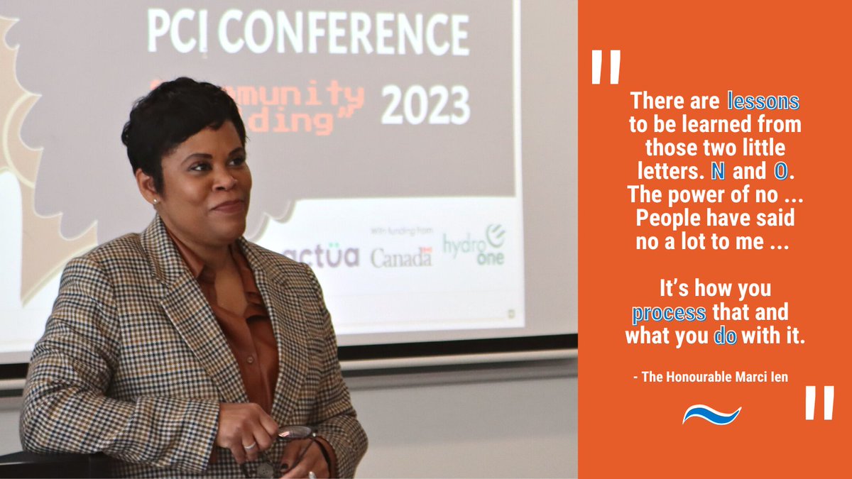 OT_Outreach's tweet image. Empowering quote from the Honourable Marci Ien! Thank you for continuing to inspire today's youth.

#STEMeducation #STEMinspiration