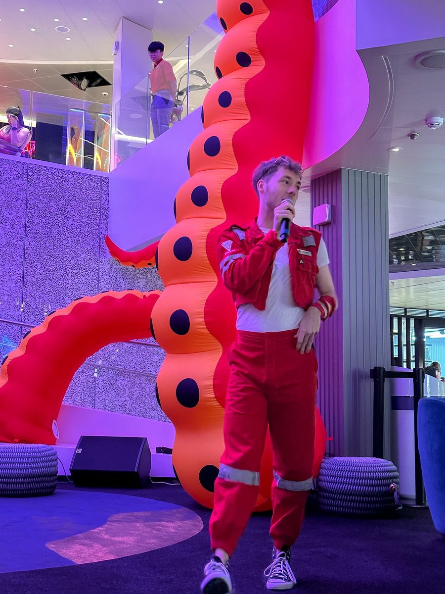 Cruise118.com 🚢 🏝️ (@cruise_118) on Twitter photo Entertainment is also something not to be missed on board <a href="/VirginVoyages/">Virgin Voyages ⚓️</a> #ValiantLady. My personal highlight has to be the incredible Happenings Cast, who go out their way to make the cruise holiday amazing throughout the day and into the evening
@sparkx Entertainment is also something not to be missed on board <a href="/VirginVoyages/">Virgin Voyages ⚓️</a> #ValiantLady. My personal highlight has to be the incredible Happenings Cast, who go out their way to make the cruise holiday amazing throughout the day and into the evening
@sparkx