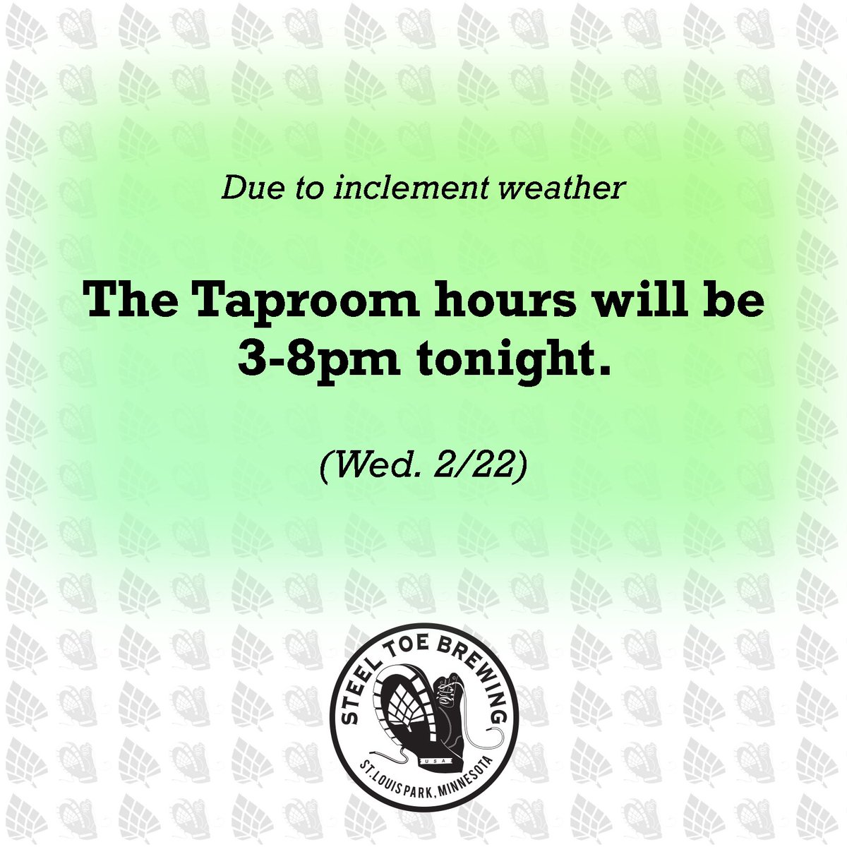 Steel Toe Brewing tweet media