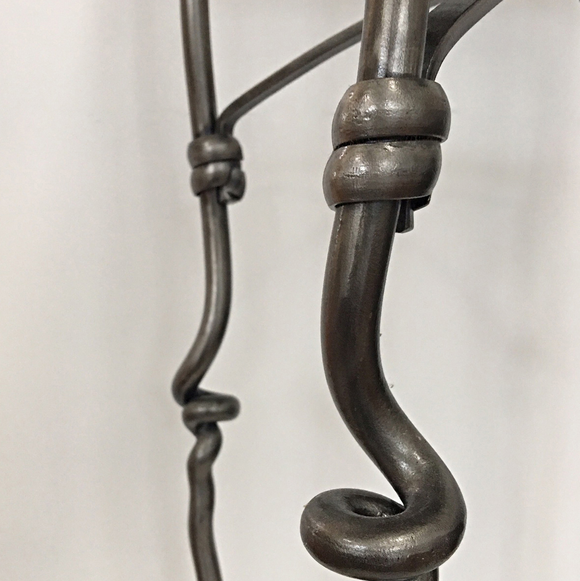 Cottage_Curator's tweet photo. Caperell's deliberate hard-edge lines rest atop flowing forged steel tendrils... [📷: Table by #RobCaperell] https://t.co/uCEsSxCtDe  
See Caperell's work in our online exhibition Form+Function: https://t.co/PSRpZdfJlu
#furniture #blacksmithing #forgedmetal #forgedsteel #metalart https://t.co/18BY90grOo