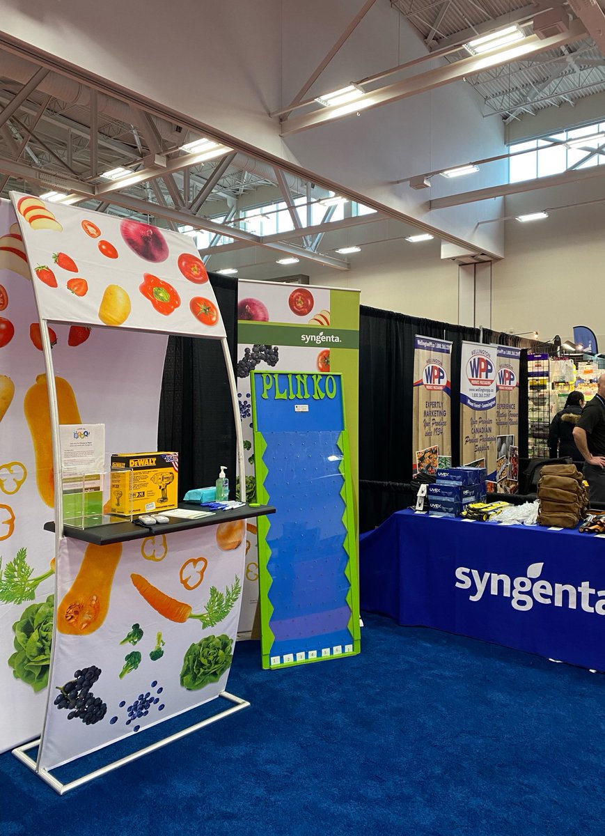 syngentacanada's tweet photo. Come on down to @ofvc1! Catch up with our horticulture team, play some games, and get set for 2023! #OFVC2023 https://t.co/p1yIHrhJLZ