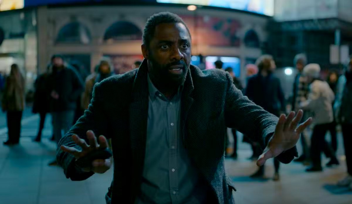 EammonJacobs's tweet photo. I loved Luther: The Fallen Sun. It feels like a natural evolution of earlier seasons, with a ferocious return from @idriselba's detective. And Andy Serkis' gleefully sinister villain is top notch, with one excellent jump scare that slaps. Full review soon. @NetflixUK @Netflix https://t.co/zxm5YusLHO
