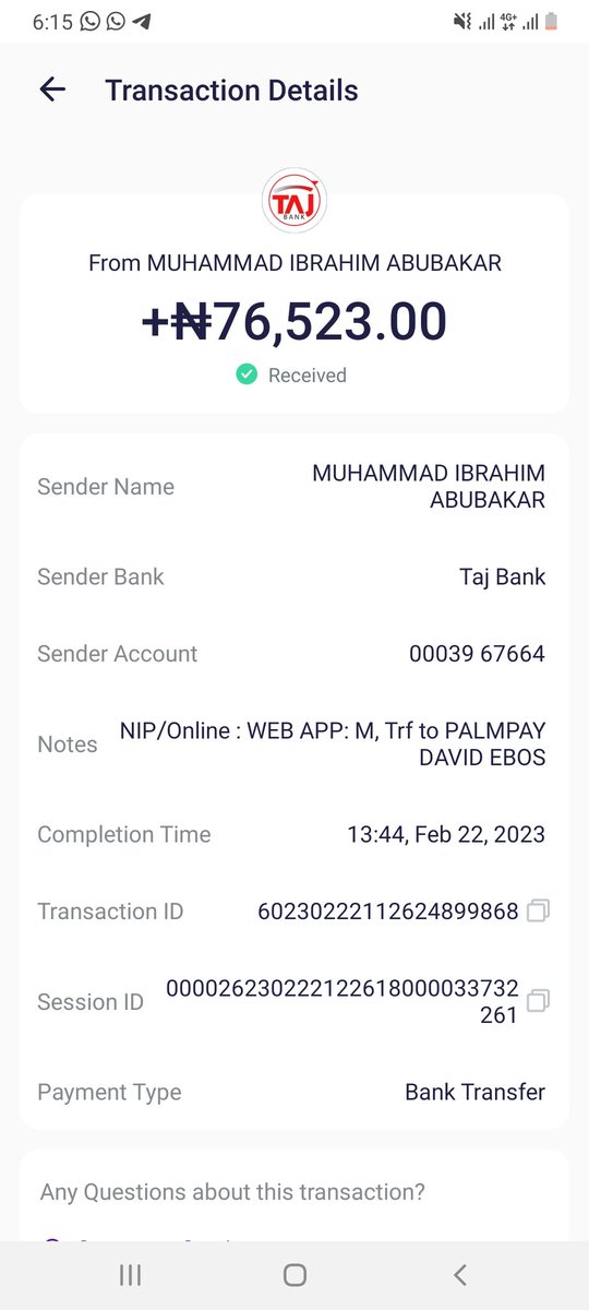 agbaspike's tweet photo. @palmpay_ng I received this deposit in my account but it ain't showing in available balance.  Please reply my dm https://t.co/2khGuiu4wv