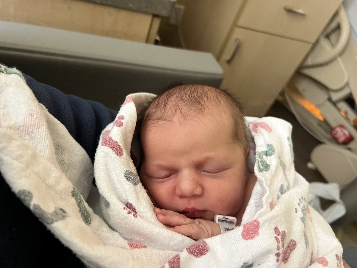 New addition to the wrestling community‼️

Miss Lillian Joan Hall
8 pounds 5 ounces
2/21/23 6:57pm