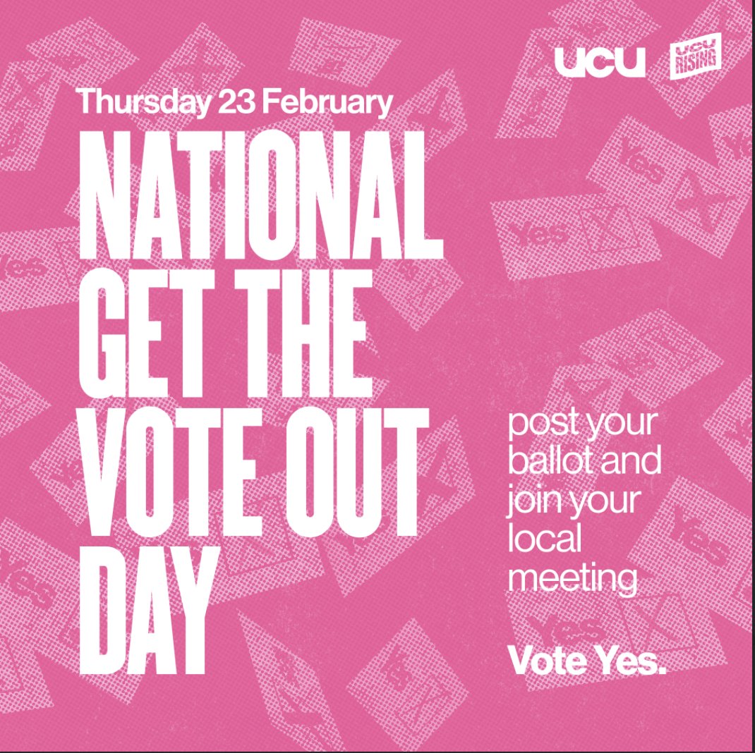 UCU tweet media