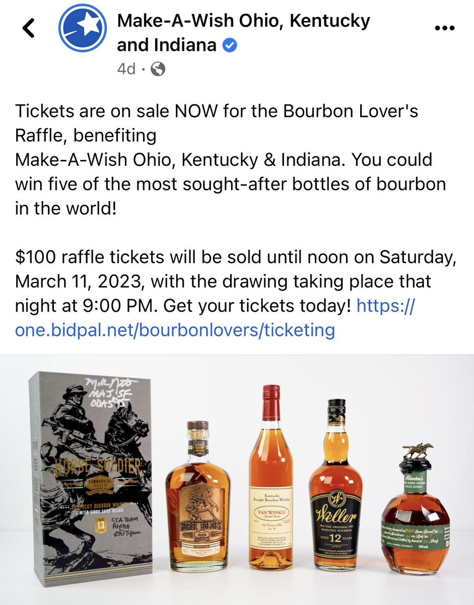 Calling all bourbon lovers: (one.bidpal.net/bourbonlovers/…)