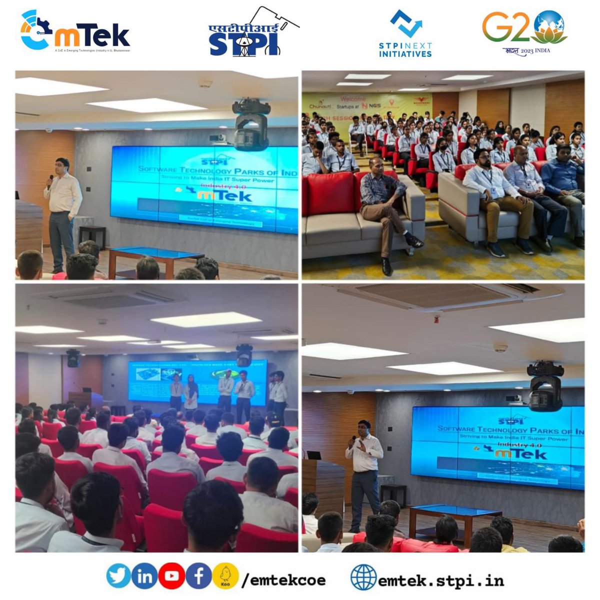 Students of St. Xavier College, Ranchi are given a glimpse into the exciting world of Industry 4.0 as Emtek's team delivers an engaging and thought-provoking discussion on its future and impact. #industry4point0 #SmartTechnologyForTomorrow #startupbusiness