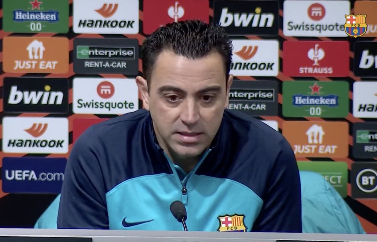 Barça Universal on Twitter " ️Xavi "Would Messi fit into the team? Of