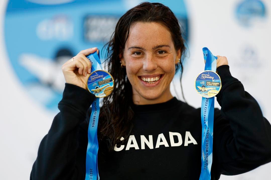 Fédération de Natation du Québec (@fnqnatation) on Twitter photo Nos athlètes ont offert tout un spectacle lors du premier arrêt des Séries mondiales de paranatation!
Aurélie Rivard et Tess Routliffe ont d'ailleurs récolté à elles seules la moitié des médailles canadiennes!
Résumé de l'événement: bit.ly/3XPwrSF
📸 : <a href="/SwimmingCanada/">Swimming Canada / Natation Canada</a> Nos athlètes ont offert tout un spectacle lors du premier arrêt des Séries mondiales de paranatation!
Aurélie Rivard et Tess Routliffe ont d'ailleurs récolté à elles seules la moitié des médailles canadiennes!
Résumé de l'événement: bit.ly/3XPwrSF
📸 : <a href="/SwimmingCanada/">Swimming Canada / Natation Canada</a>